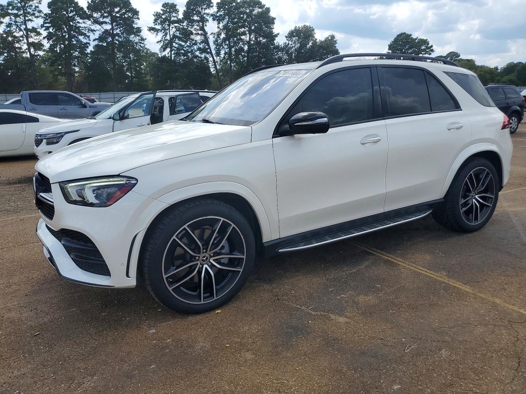 Вид 2022 MERCEDES-BENZ GLE 450 4MATIC, угол 1