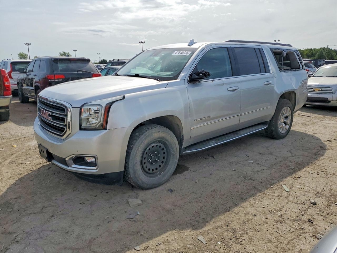 منظر 2019 GMC YUKON XL K1500 SLT، زاوية 1