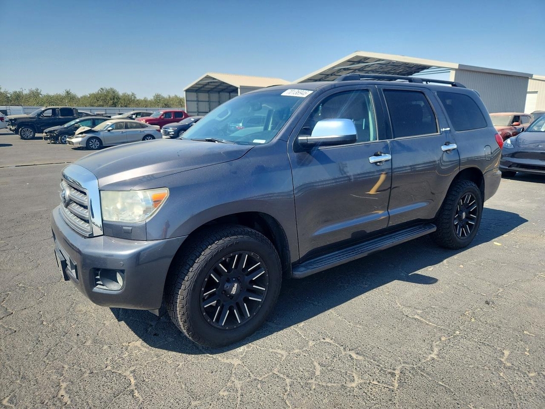 Vista de 2016 TOYOTA SEQUOIA PLATINUM, ángulo 1