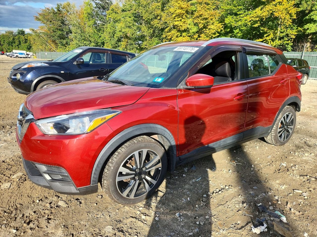Vue de 2019 NISSAN KICKS SV, angle 1