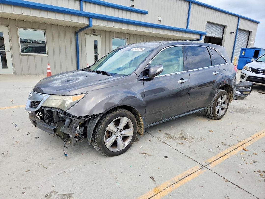 Вид 2011 ACURA MDX, угол 1