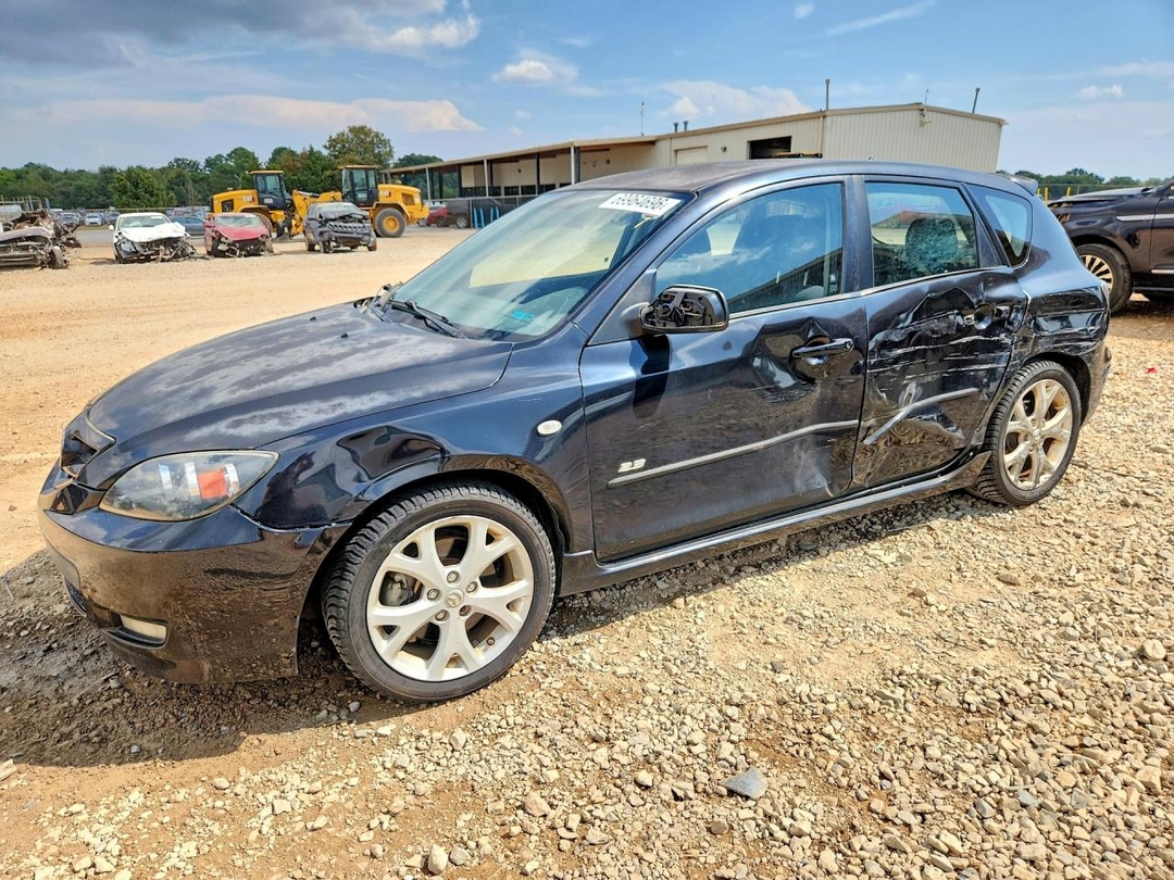 Vue de 2008 MAZDA 3 HATCHBACK, angle 1