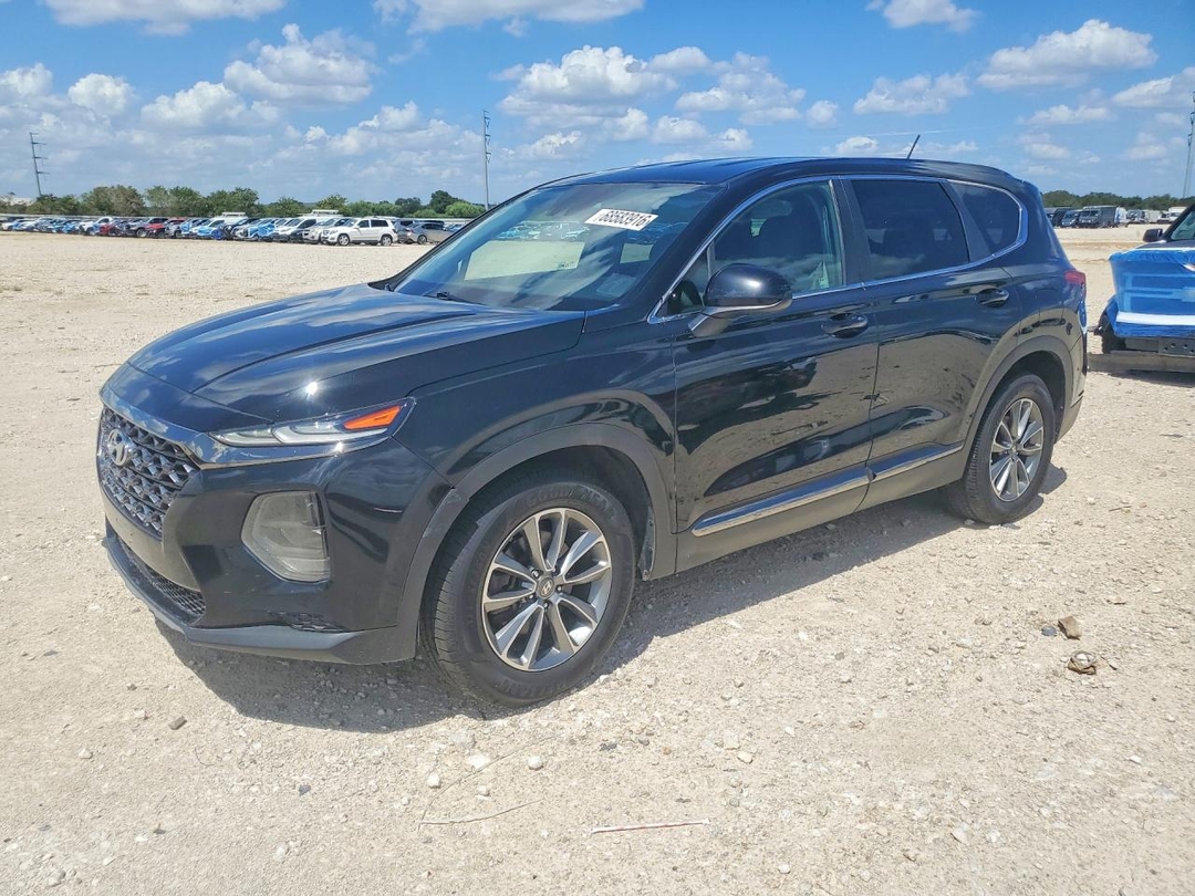 Vue de 2019 HYUNDAI SANTA FE SE, angle 1