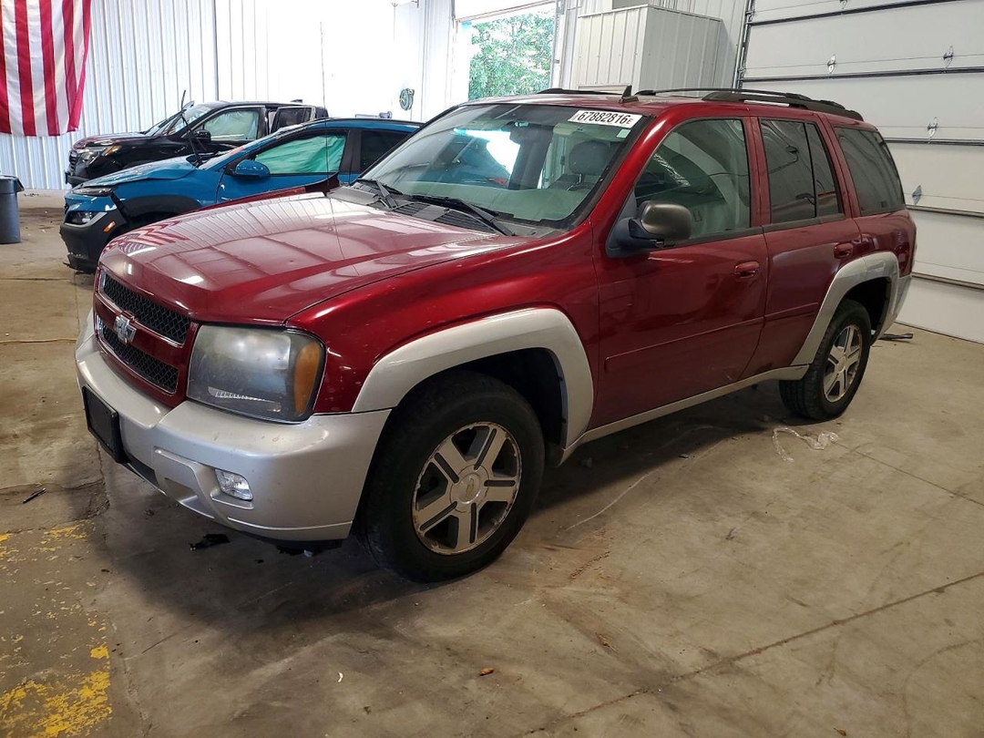 منظر 2007 CHEVROLET TRAILBLAZER LS، زاوية 1