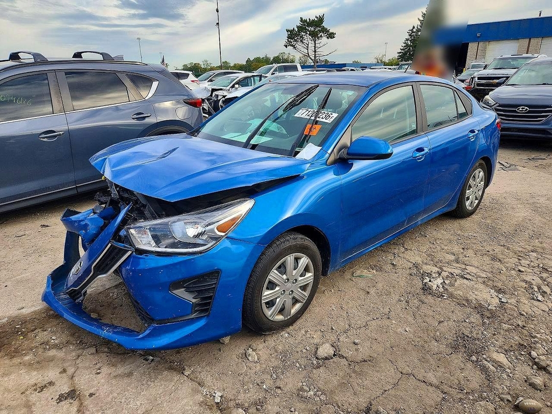 Vedere 2021 KIA RIO S, unghi 1