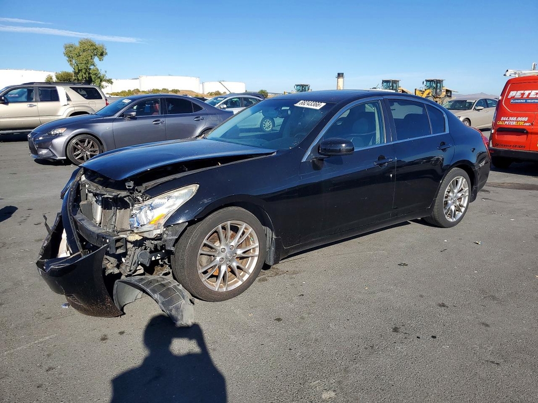منظر 2008 INFINITI G35 BASE، زاوية 1