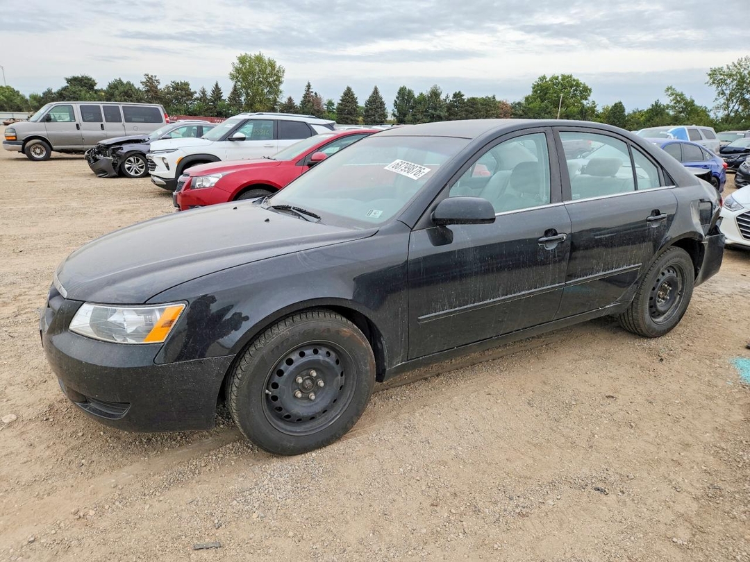 منظر 2008 HYUNDAI SONATA GLS، زاوية 1
