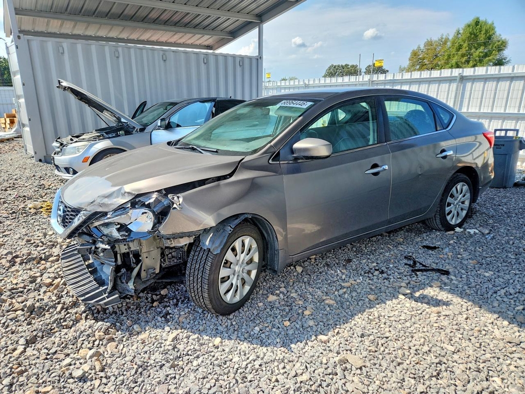 Вид 2016 NISSAN SENTRA SV, угол 1