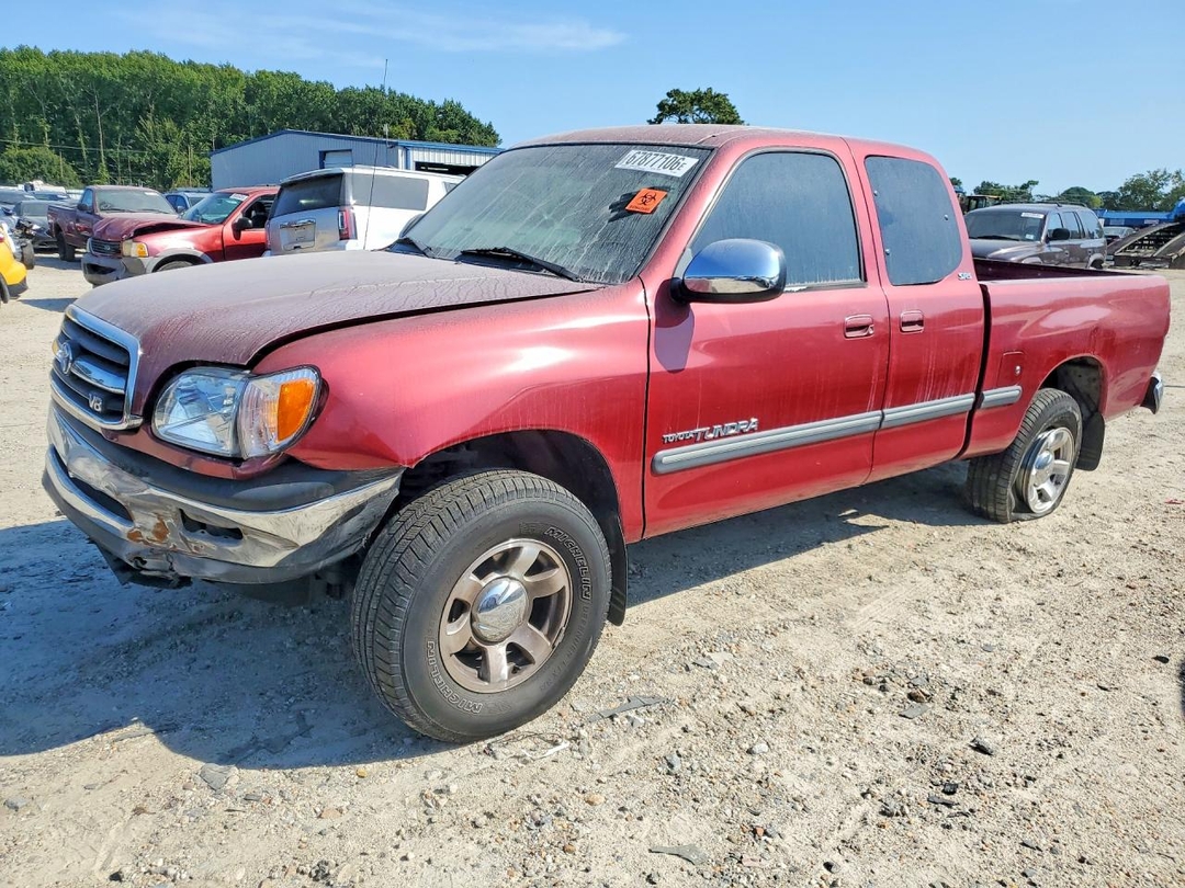 Vue de 2000 TOYOTA TUNDRA SR5, angle 1