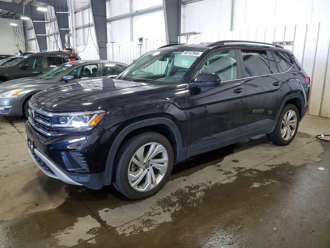 منظر 2021 VOLKSWAGEN ATLAS SE، زاوية 1
