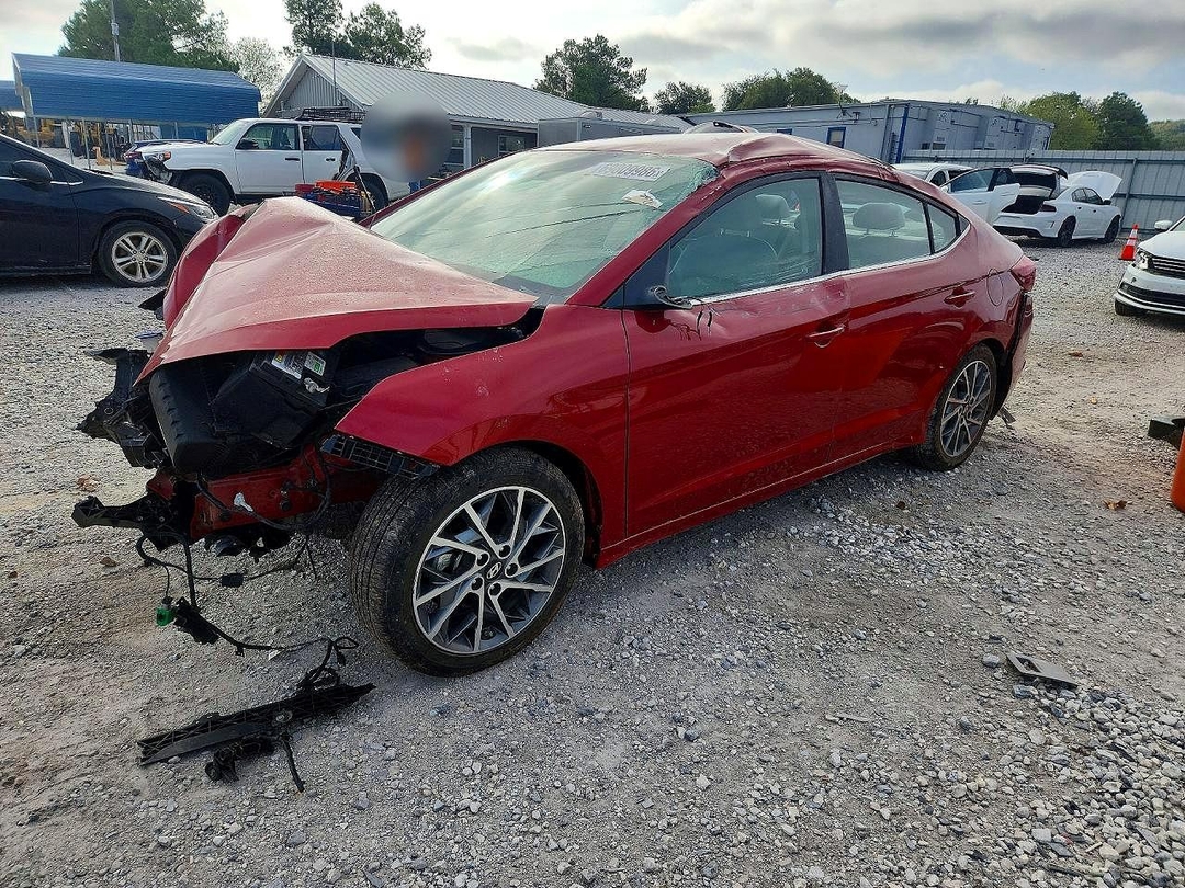 2019 HYUNDAI ELANTRA LIMITED view, angle 1