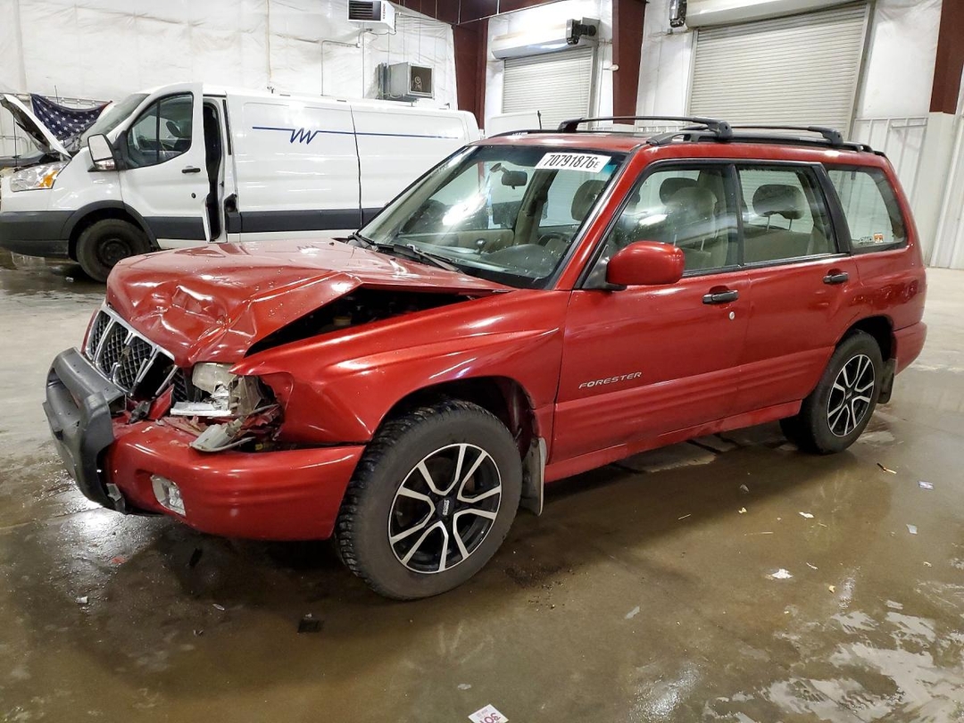 منظر 2001 SUBARU FORESTER S، زاوية 1