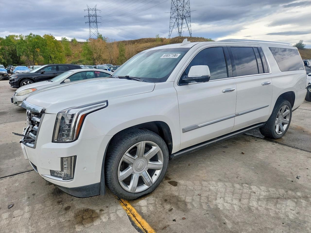 Vue de 2019 CADILLAC ESCALADE ESV PREMIUM LUXURY, angle 1