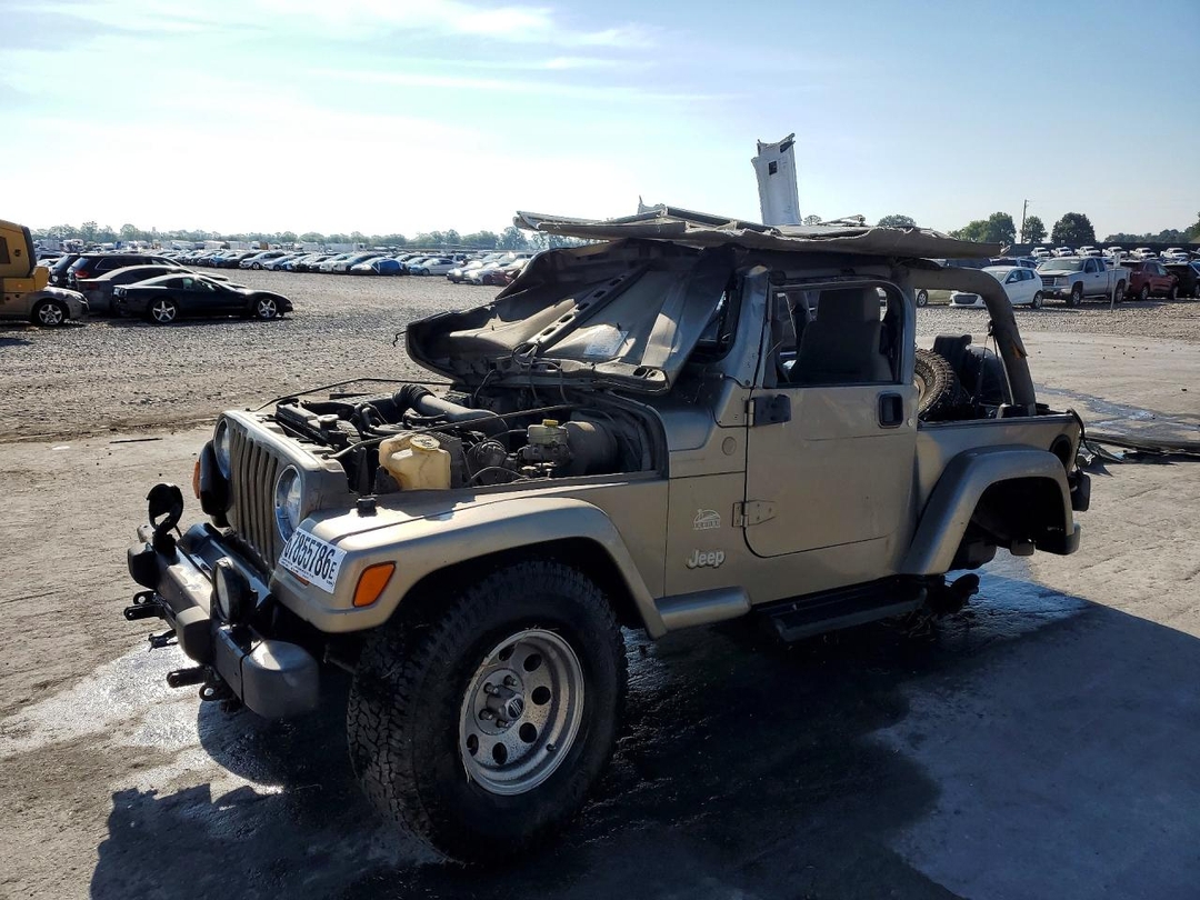 Vista de 2004 JEEP WRANGLER / TJ SAHARA, ángulo 1