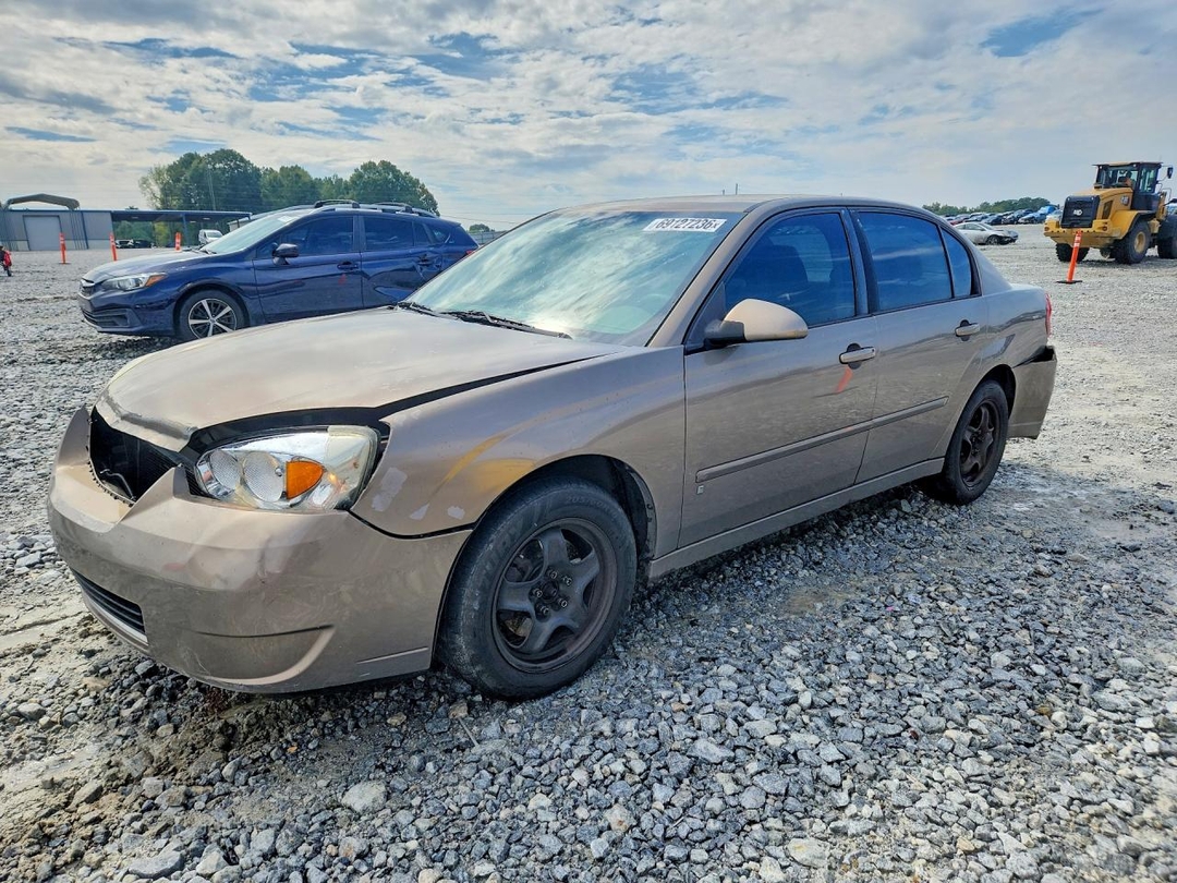 Vue de 2008 CHEVROLET MALIBU LT, angle 1