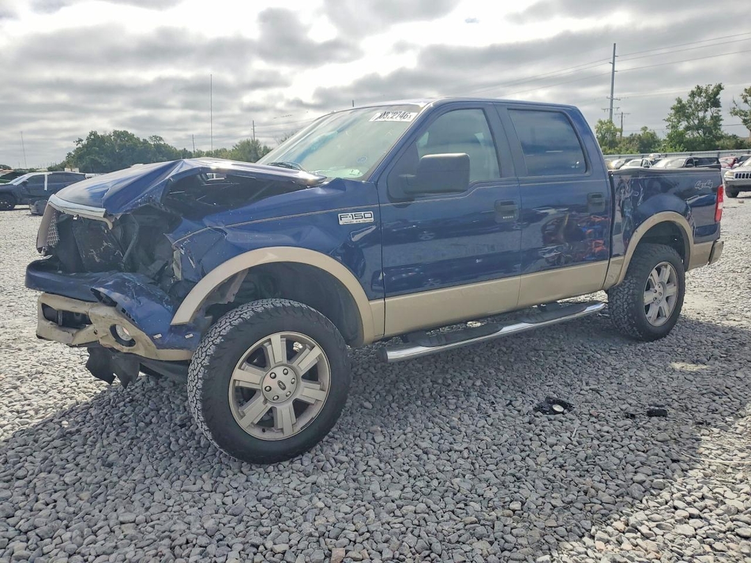 منظر 2007 FORD F150 SUPERCREW، زاوية 1