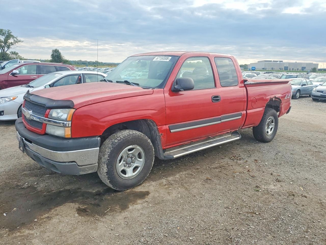 Vue de 2003 CHEVROLET SILVERADO K1500, angle 1
