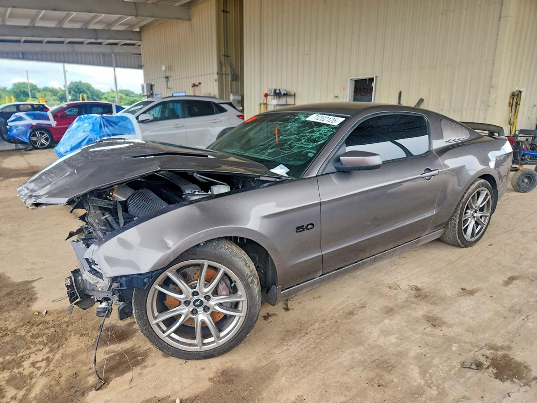 Вид 2013 FORD MUSTANG GT, угол 1
