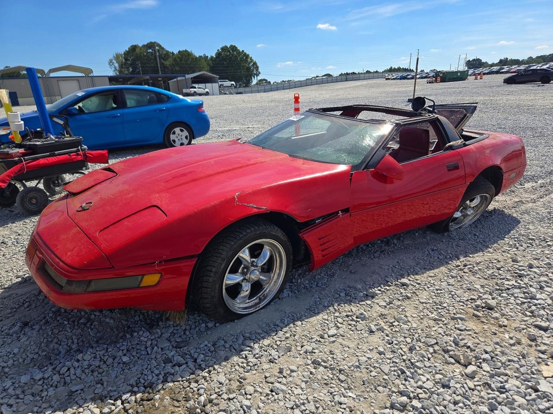 منظر 1991 CHEVROLET CORVETTE، زاوية 1