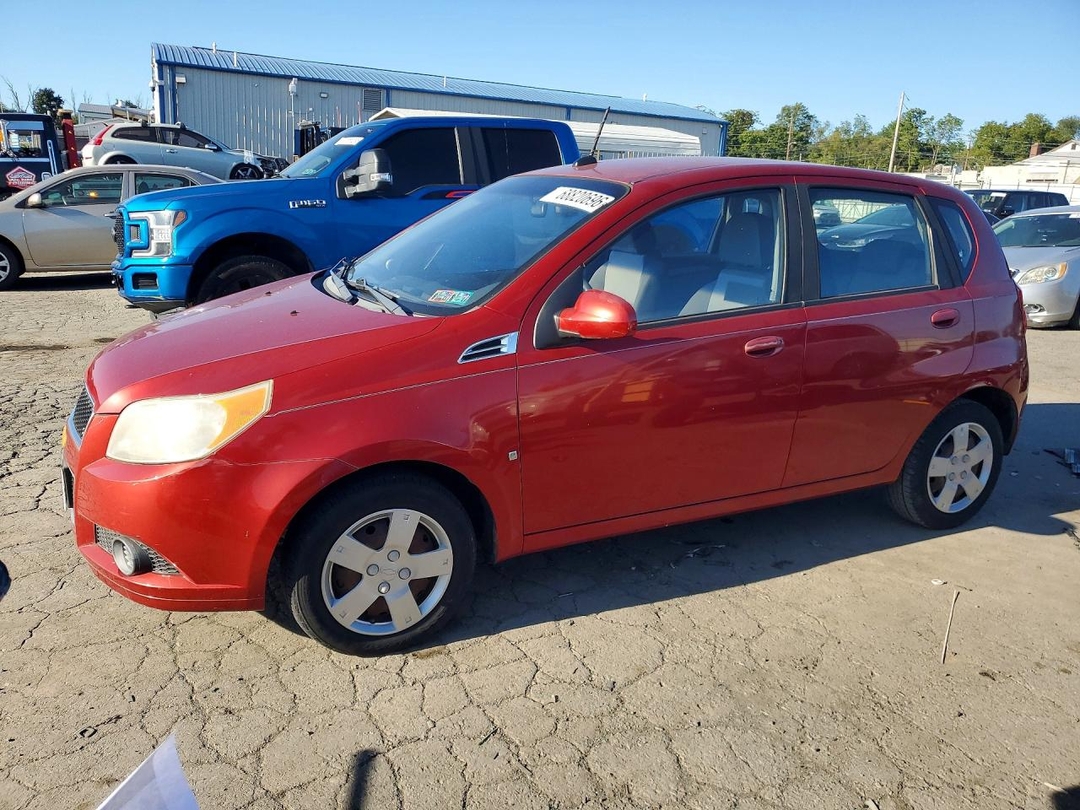 منظر 2009 CHEVROLET AVEO LS، زاوية 1