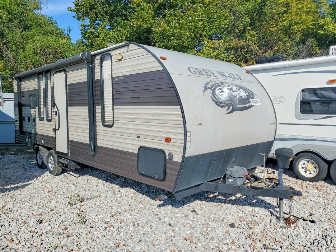 Вид 2018 FOREST RIVER GREY WOLF CAMPER, угол 1