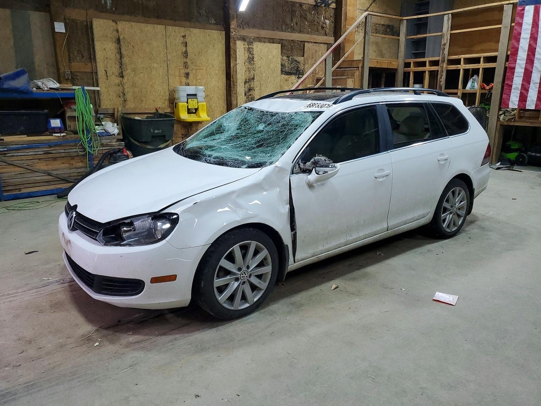 Вид 2014 VOLKSWAGEN JETTA TDI, угол 1