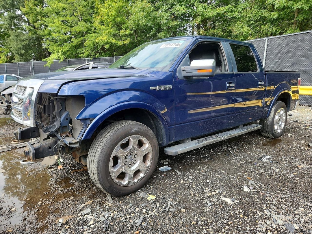 Вид 2011 FORD F150 SUPERCREW, угол 1