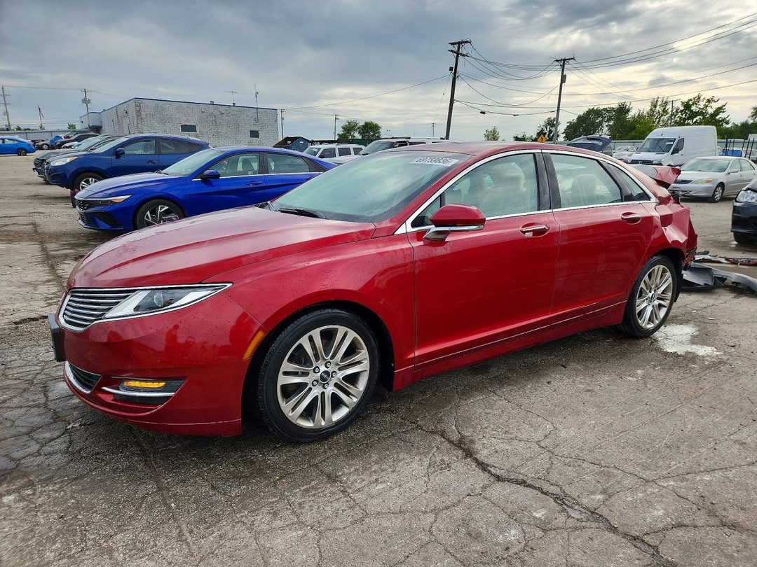 Vista de 2014 LINCOLN MKZ, ángulo 1