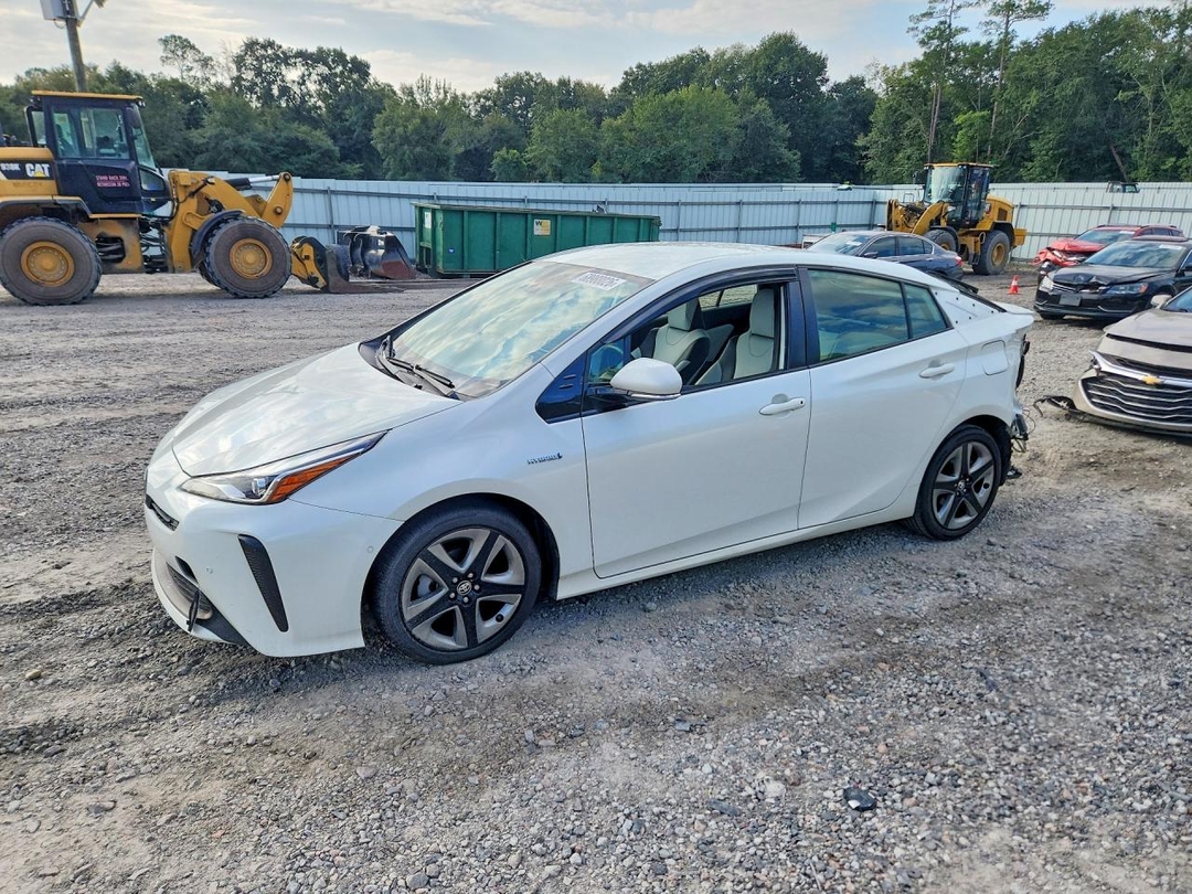 Vista de 2019 TOYOTA PRIUS LIMITED, ángulo 1