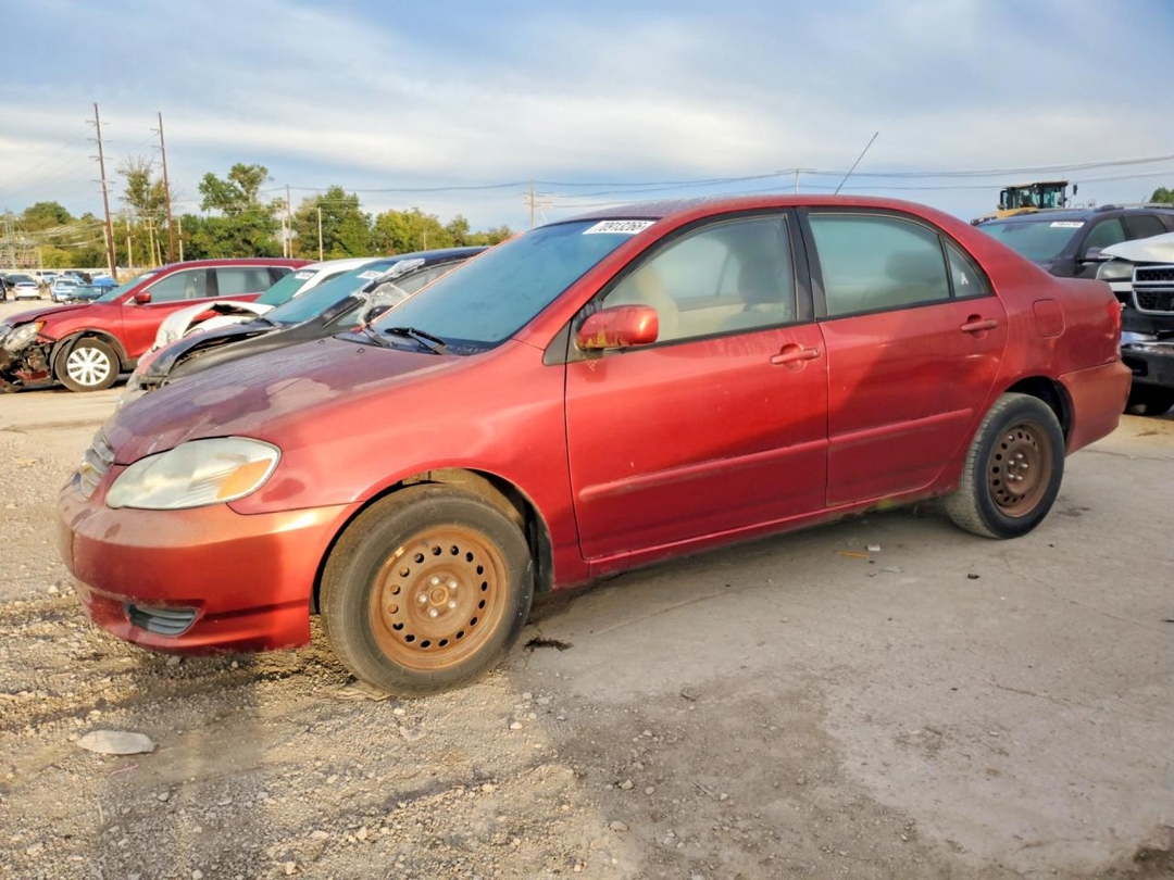 Vue de 2003 TOYOTA COROLLA LE, angle 1