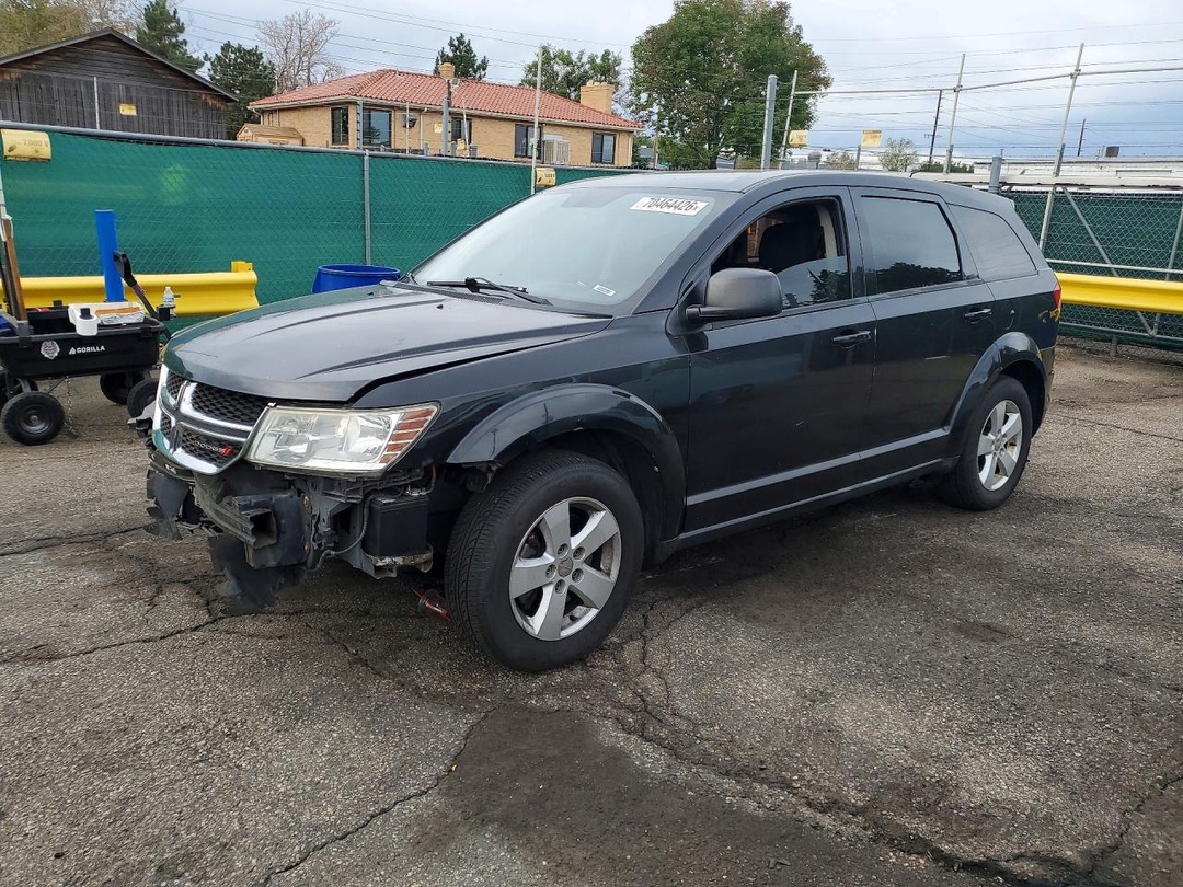 Vue de 2013 DODGE JOURNEY SE, angle 1