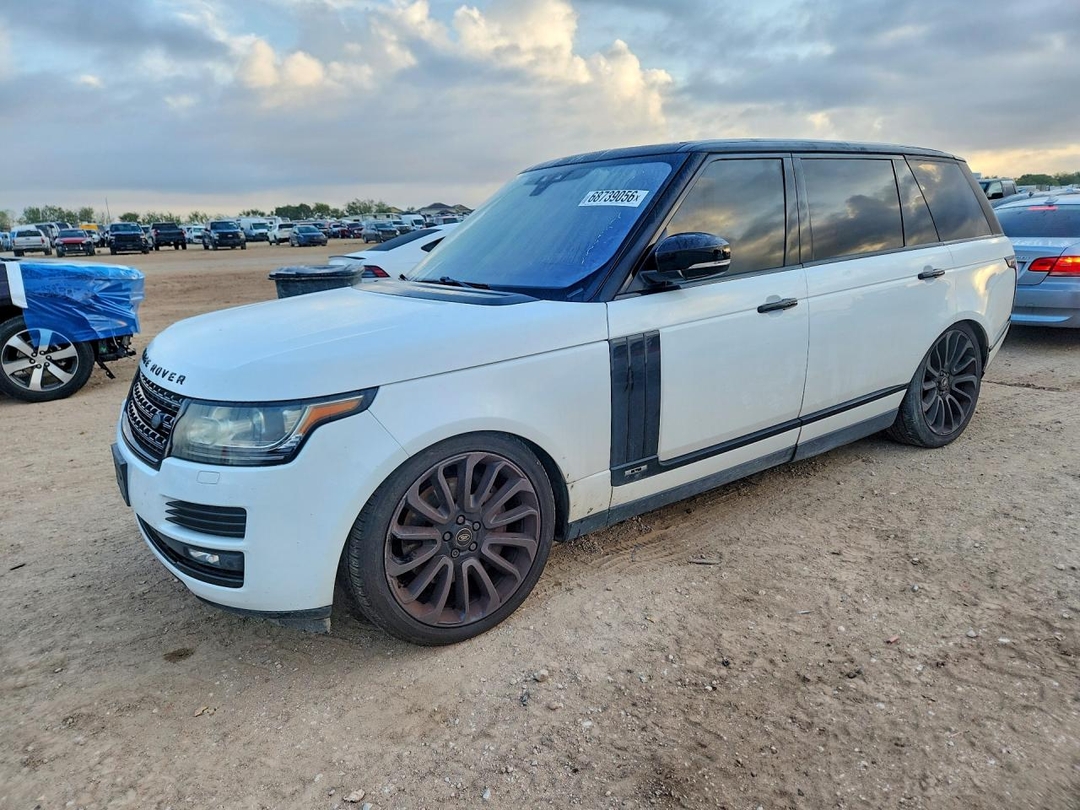 Вид 2017 LAND ROVER RANGE ROVER SUPERCHARGED, угол 1