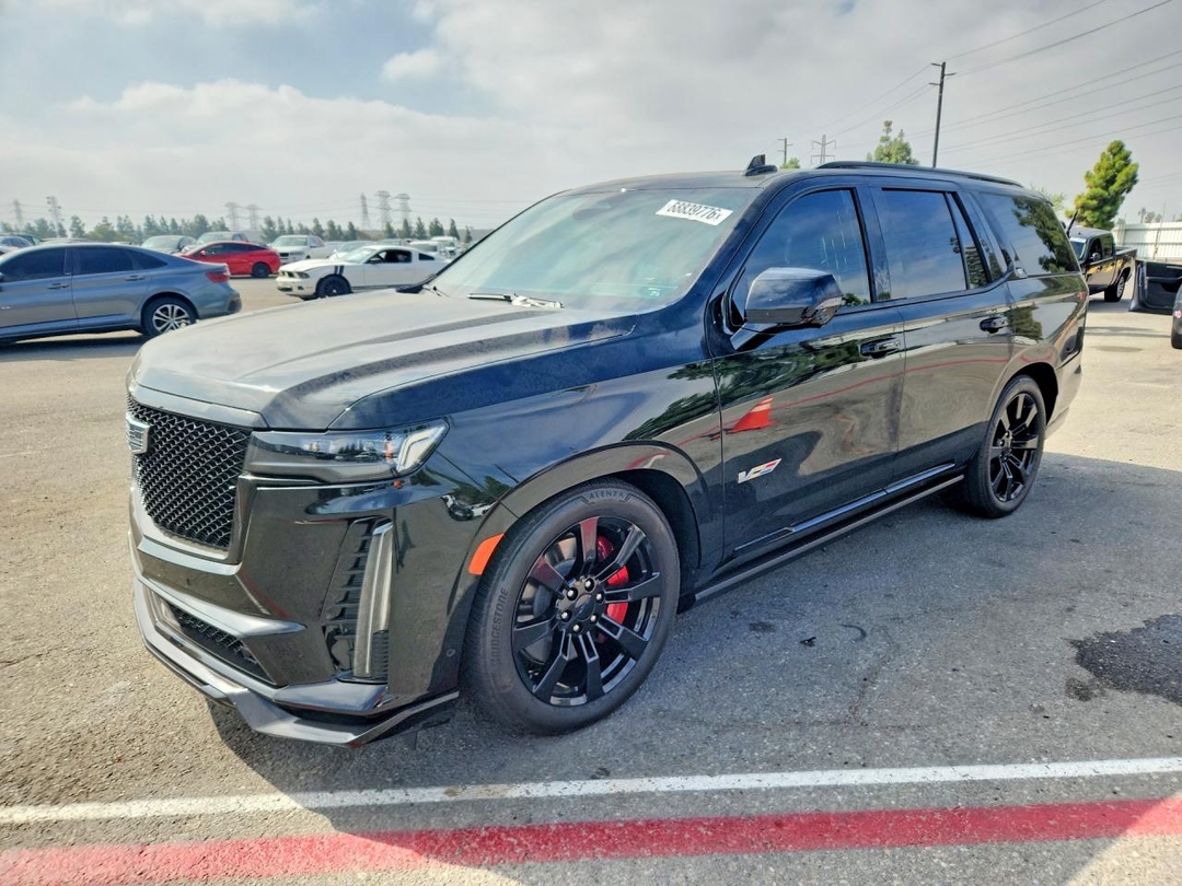 Vue de 2023 CADILLAC ESCALADE V SPORT, angle 1