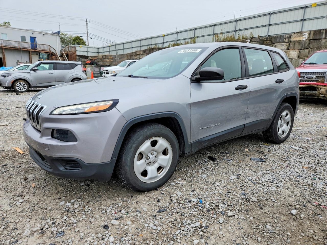 Vedere 2016 JEEP CHEROKEE SPORT, unghi 1