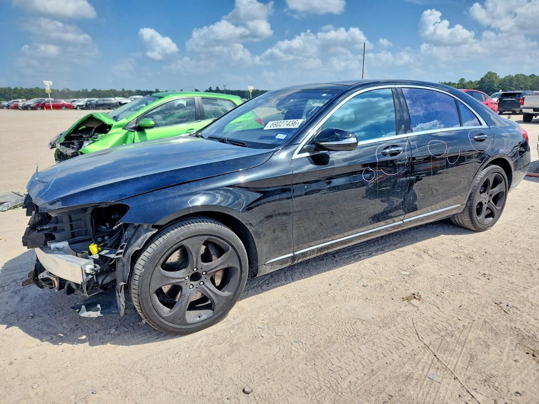 Vista de 2014 MERCEDES-BENZ S 550, ángulo 1