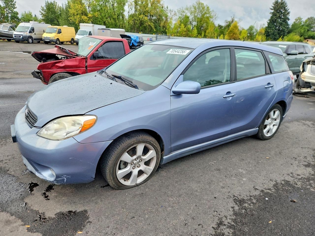 Вид 2006 TOYOTA COROLLA MATRIX, угол 1