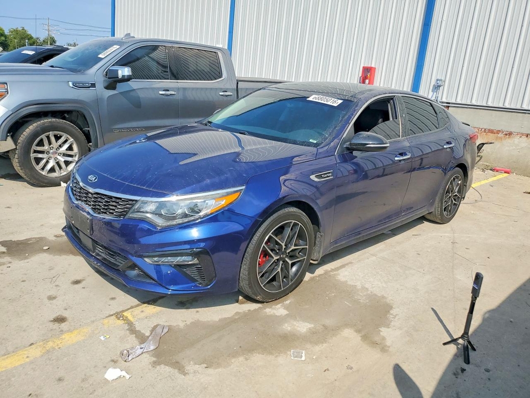 منظر 2020 KIA OPTIMA SX، زاوية 1