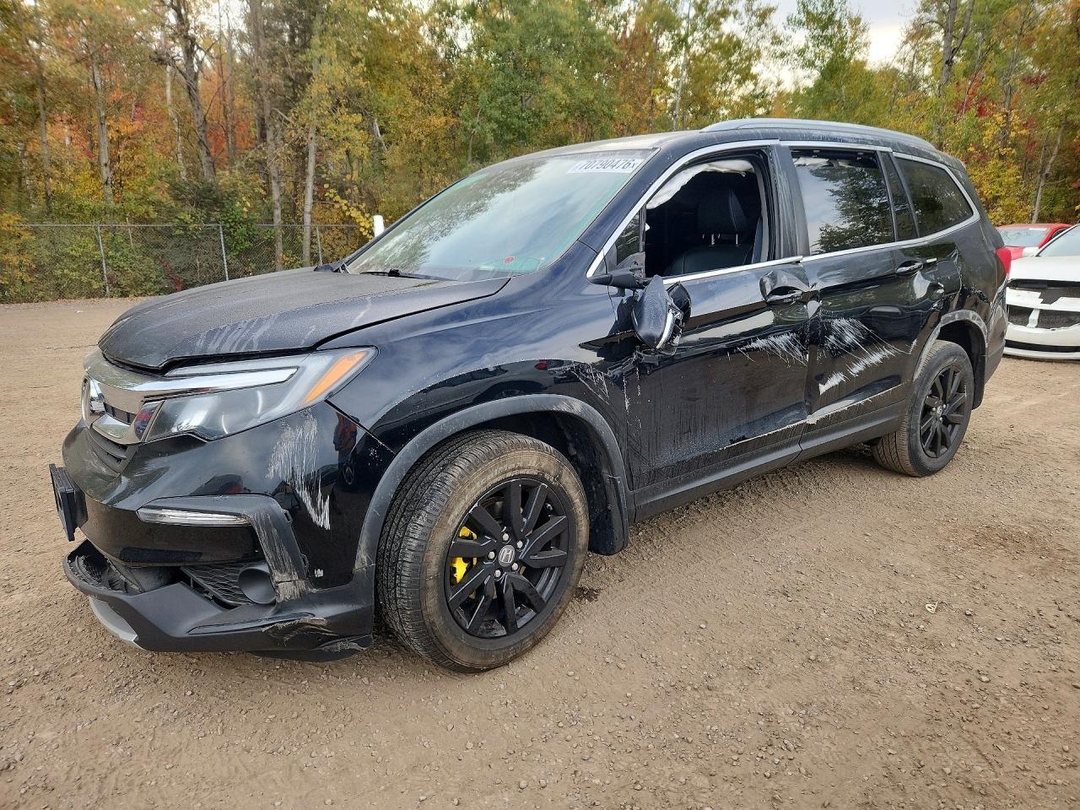 Вид 2020 HONDA PILOT, угол 1