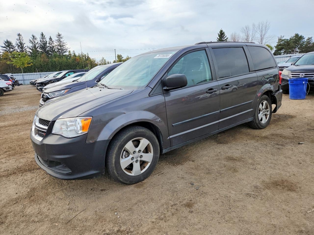 Vue de 2017 DODGE GRAND CARAVAN SE, angle 1