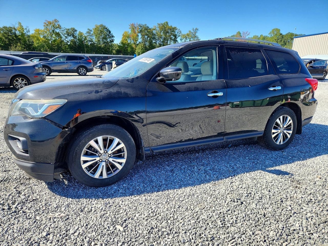 Вид 2018 NISSAN PATHFINDER SL, угол 1