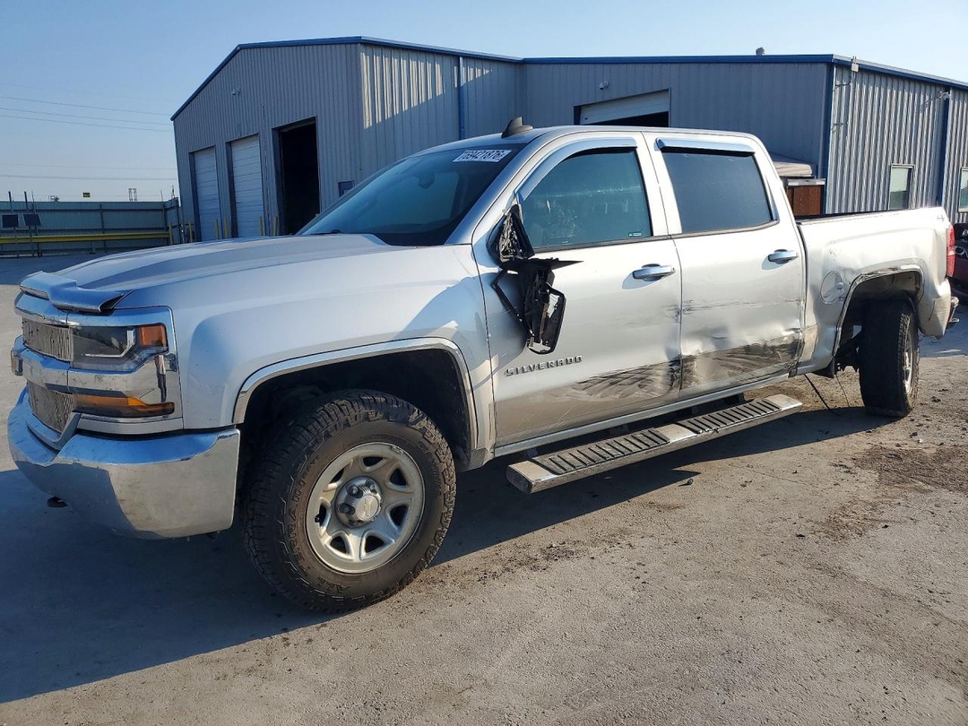 Вид 2017 CHEVROLET SILVERADO K1500, угол 1