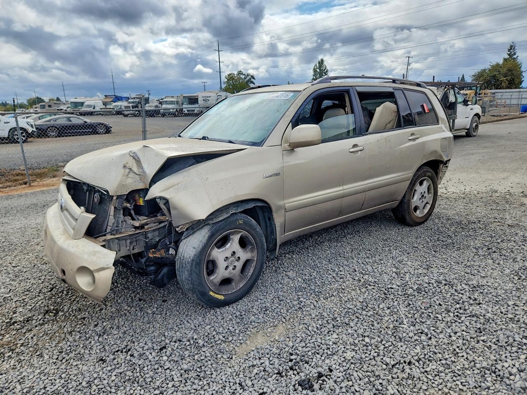Vue de 2006 TOYOTA HIGHLANDER LIMITED, angle 1