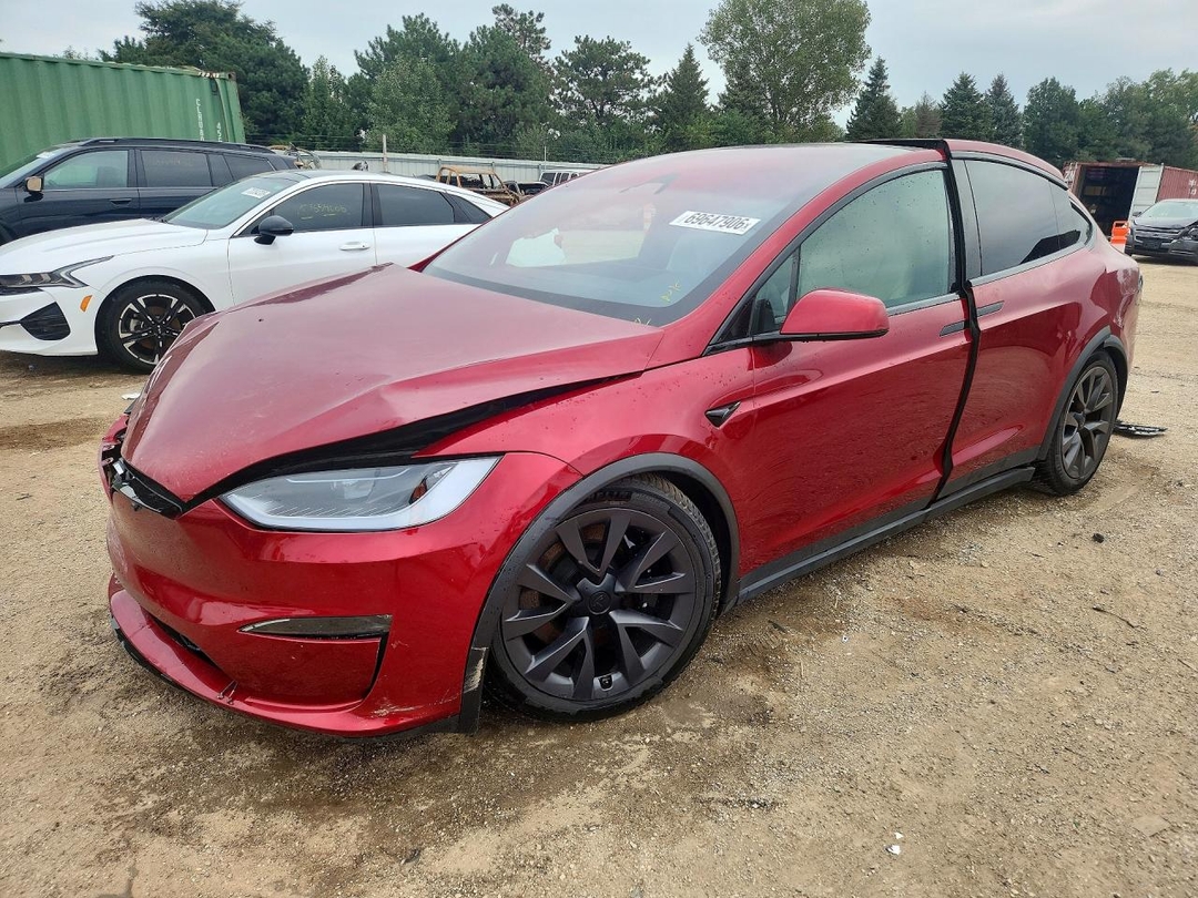 منظر 2024 TESLA MODEL X، زاوية 1
