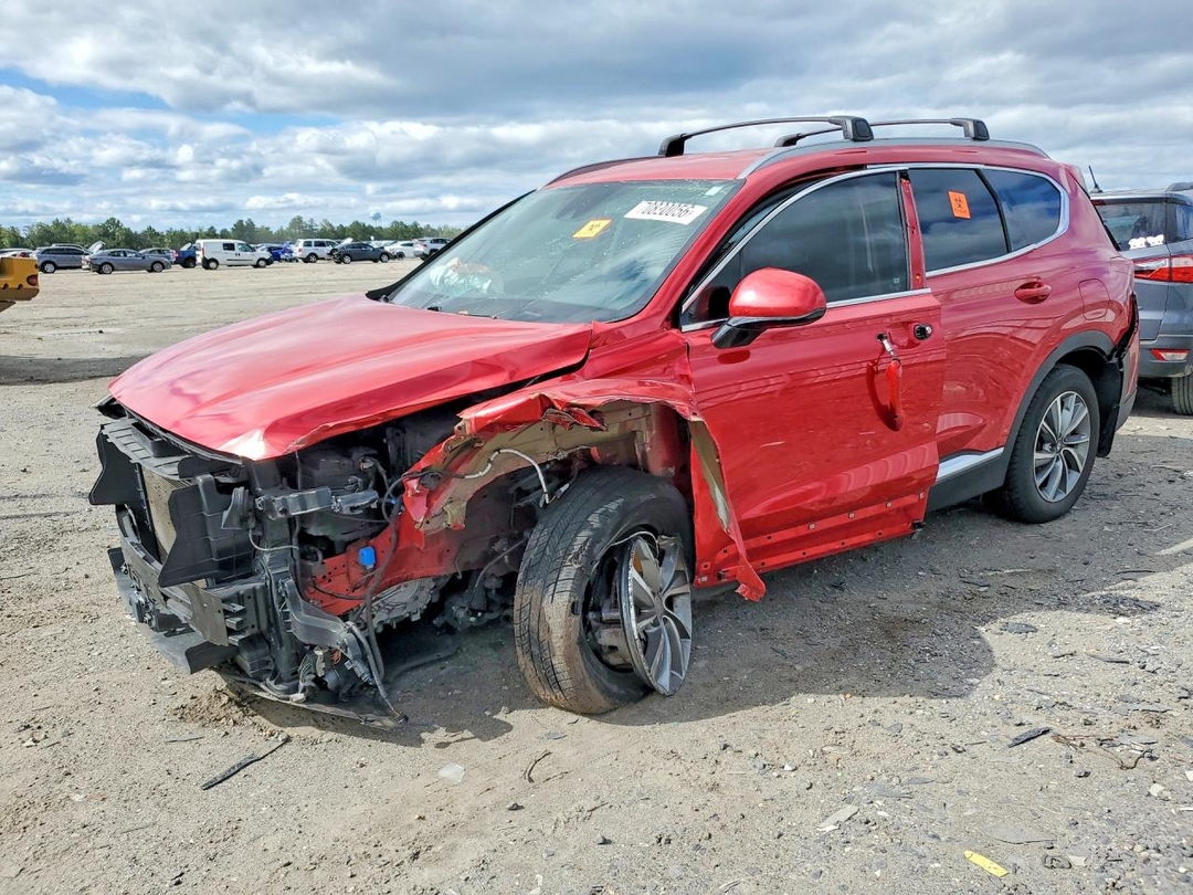 Vue de 2020 HYUNDAI SANTA FE SEL, angle 1