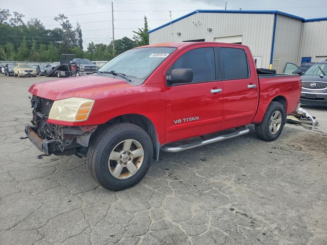 منظر 2007 NISSAN TITAN XE FFV، زاوية 1