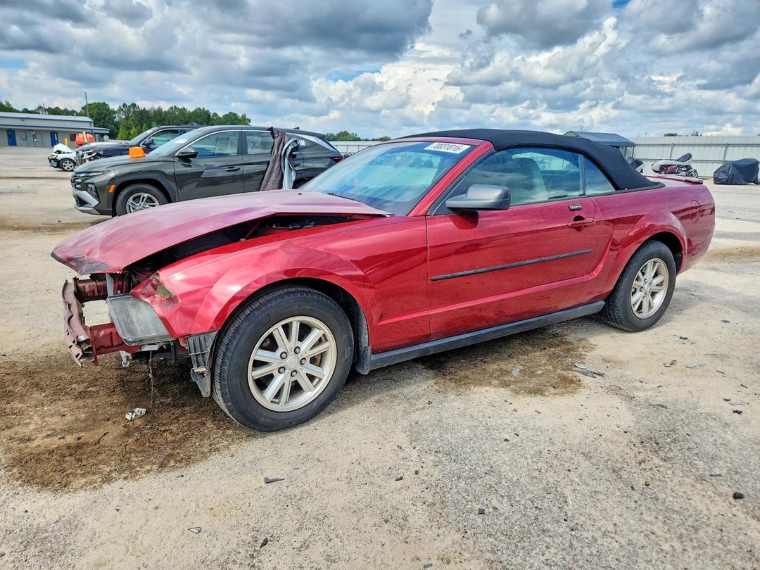 Вид 2007 FORD MUSTANG, угол 1
