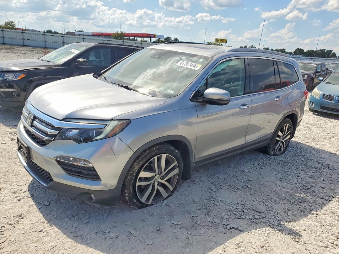 Vista de 2018 HONDA PILOT ELITE, ángulo 1