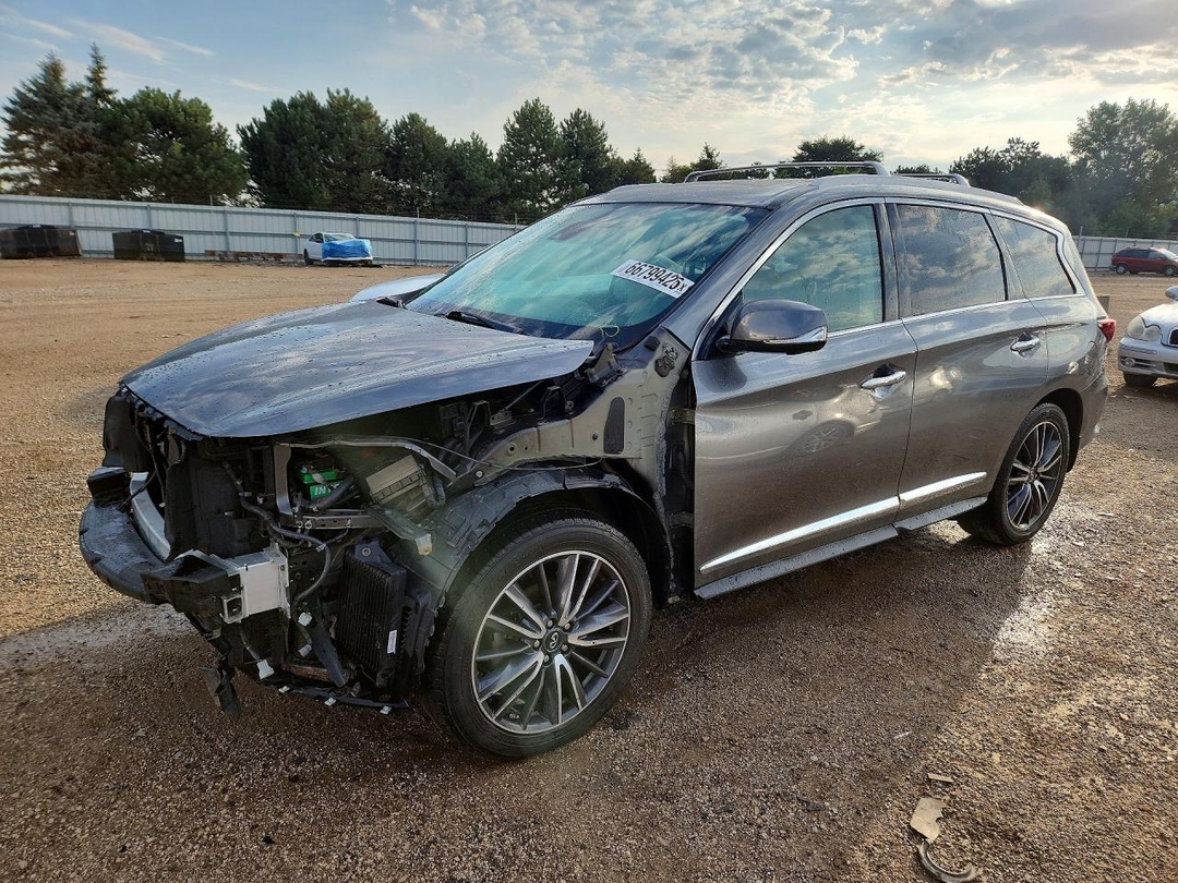 Vista de 2017 INFINITI QX60 BASE, ángulo 1