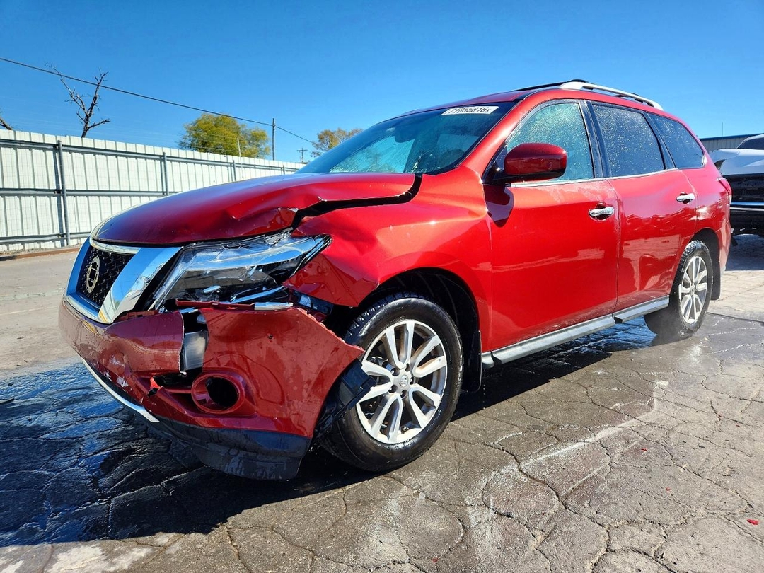 Vista de 2016 NISSAN PATHFINDER SV, ángulo 1