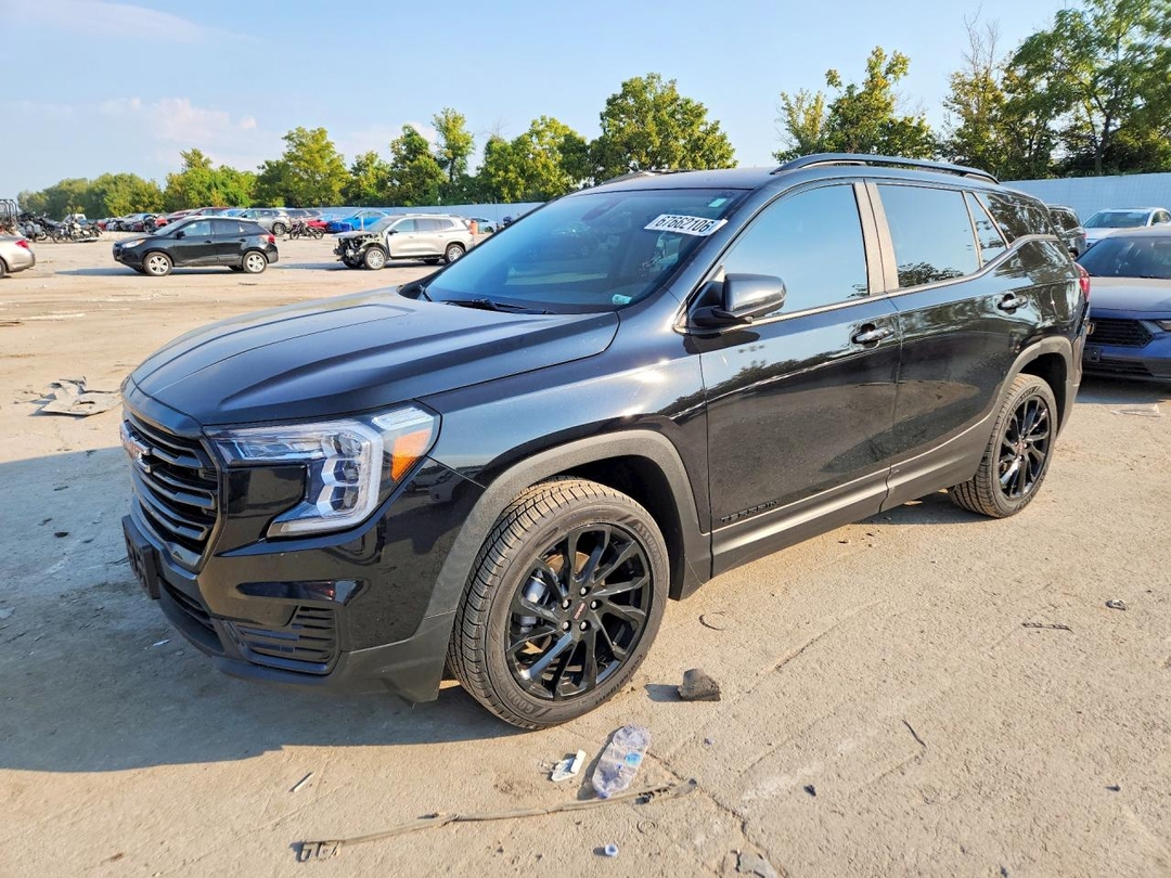 Вид 2023 GMC TERRAIN SLE, угол 1